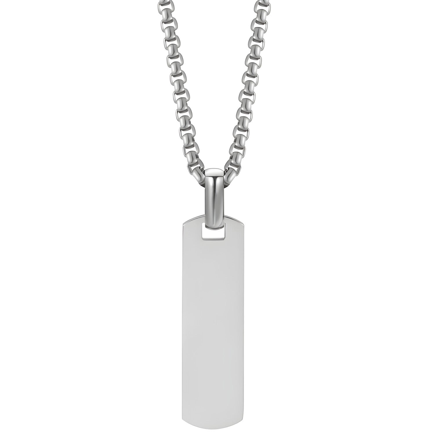 Ogrlica AD-34063 - Srebrna KP34063