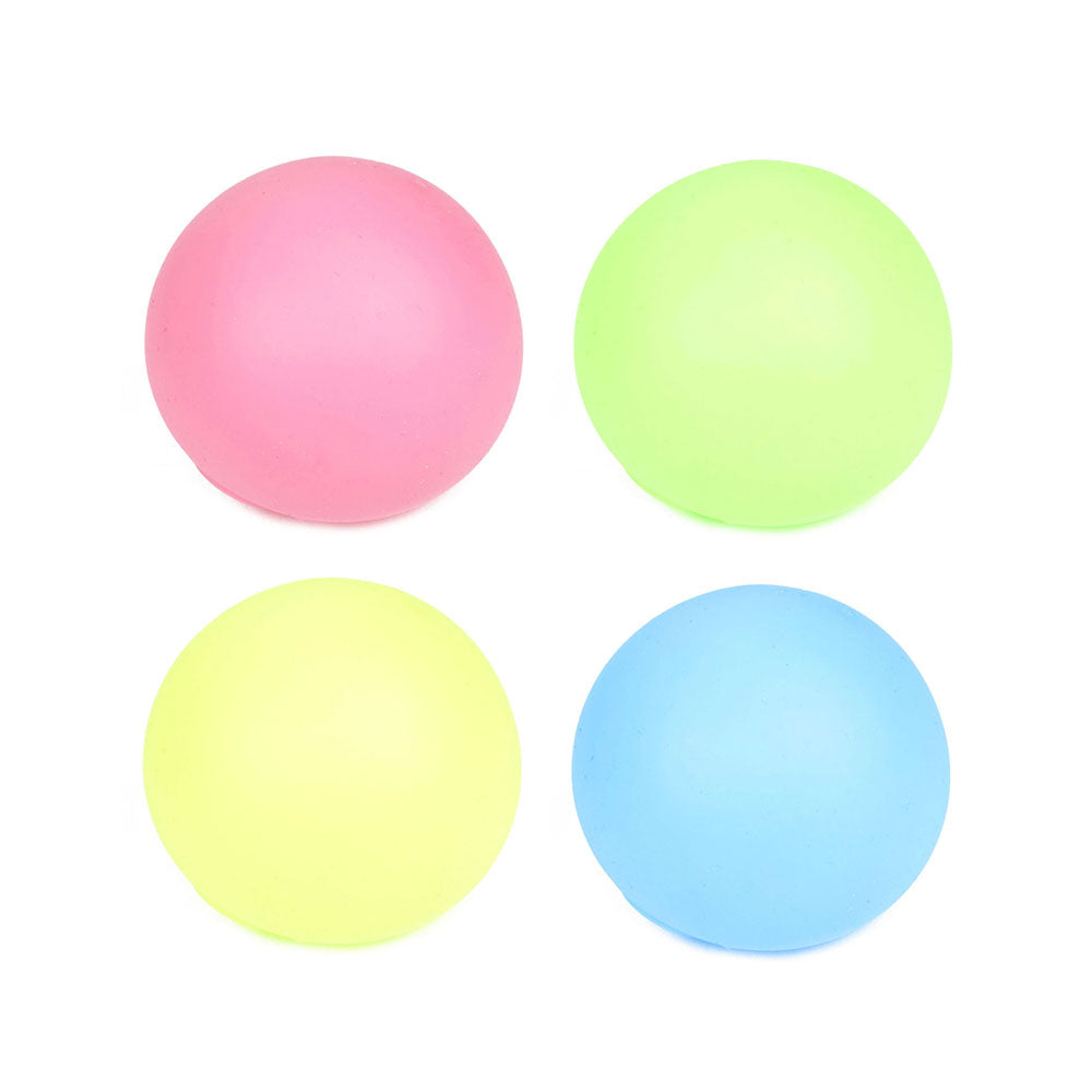 Antistres loptica Glow and Fun Plava