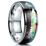 Prsten Arrow - Smeđa/Multi/69mm KP32489