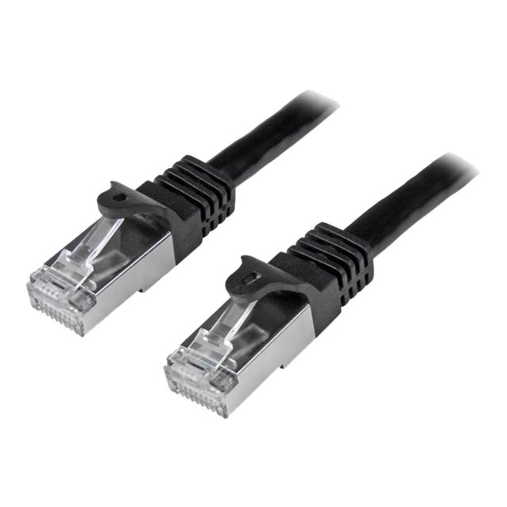 StarTech.com N6SPAT3MBK kabel za umrežavanje Crno 3 m Cat6 SF/UTP (S-FTP)