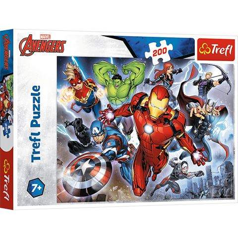 Trefl 13260 puzzle Konturna zagonetka 200 kom Stripovi