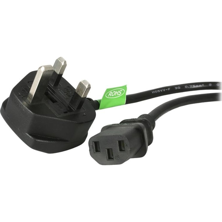 StarTech.com BS13U-1M-POWER-LEAD strujni kabel Crno BS 1363 C13 spoj