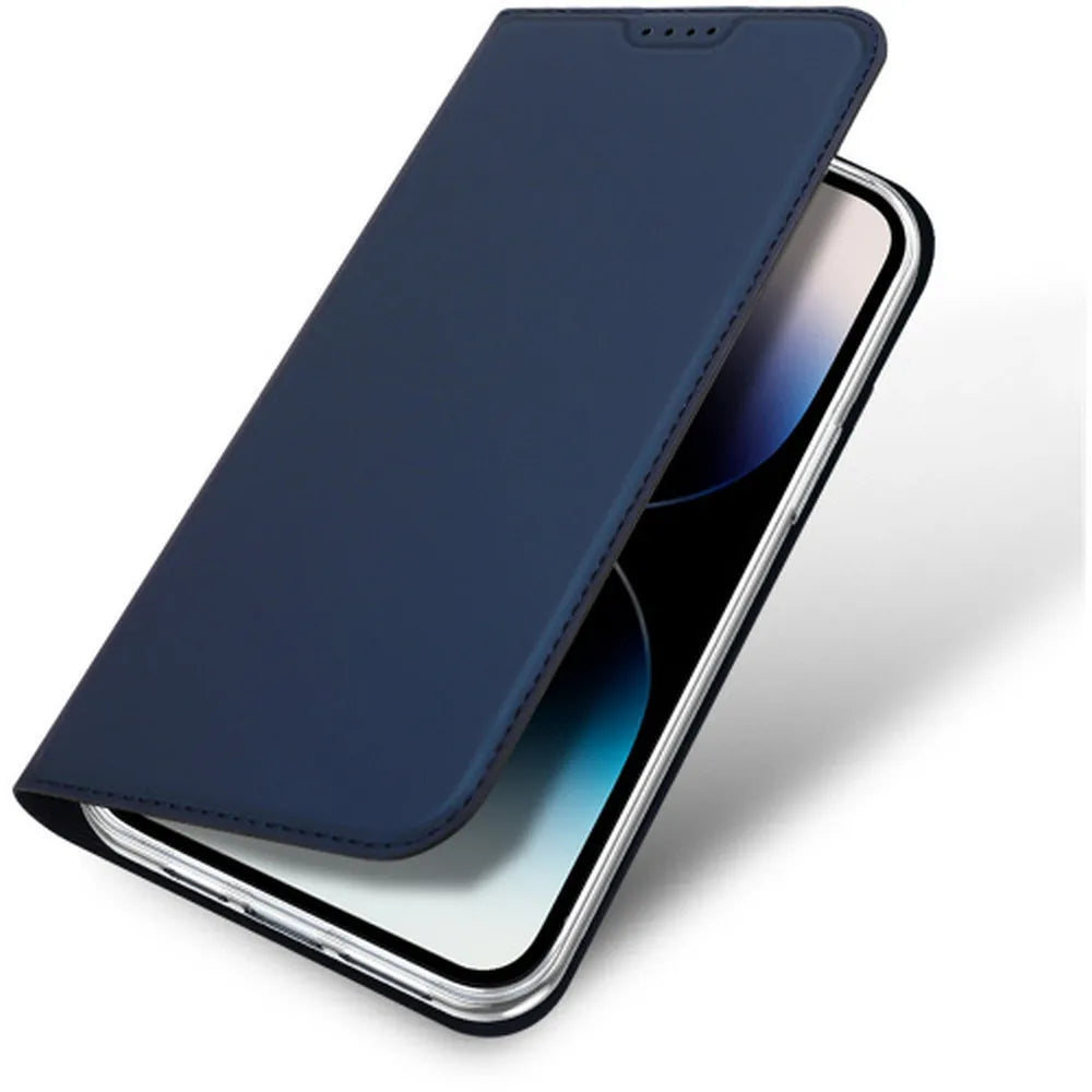 DUX DUCIS Skin Pro – Glatka kožna maska za Apple iPhone 15 Pro plava