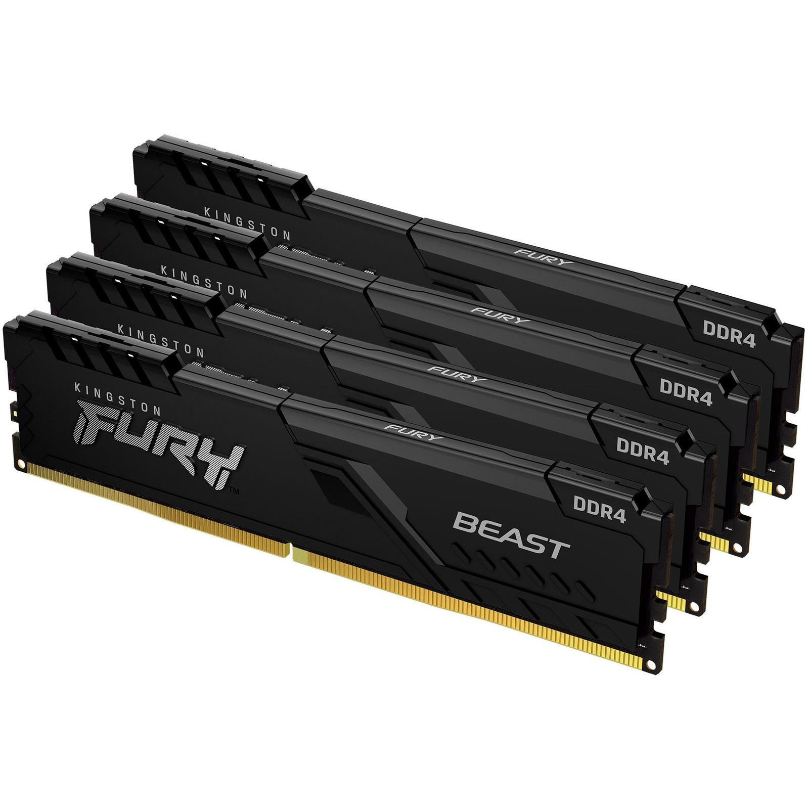 Kingston Technology FURY Beast memorijski modul 128 GB 4 x 32 GB DDR4