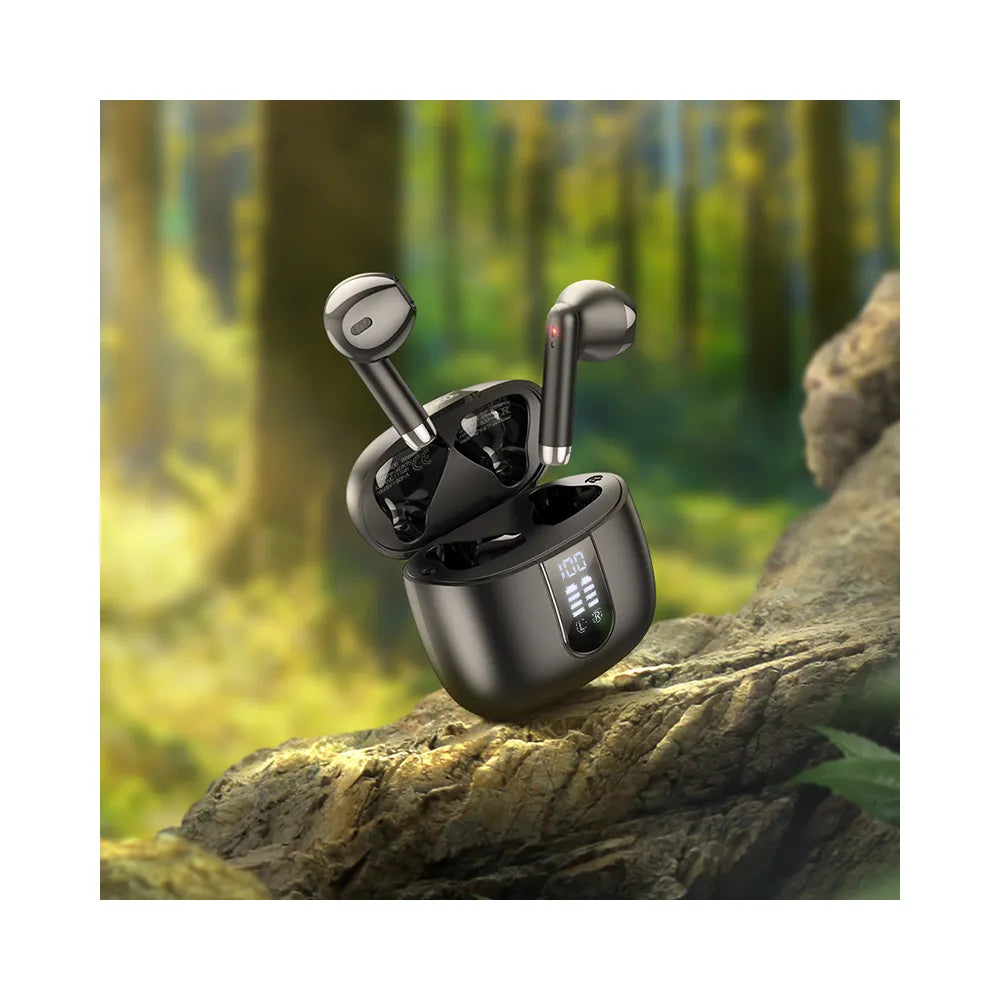 Bezdrátová / Bluetooth stereo sluchátka HOCO TWS EW36 Delicate, černá