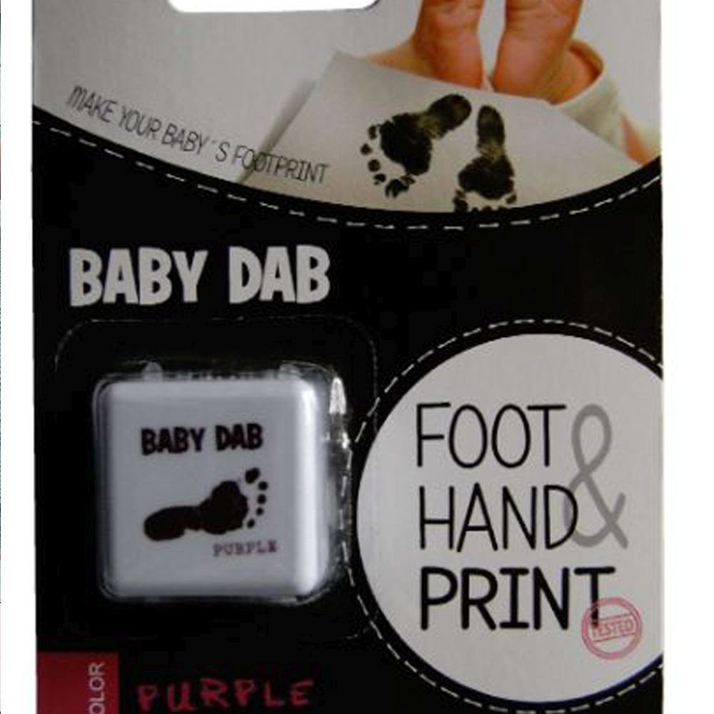 Baby Dab - boja za dječje otiske, ljubičasta