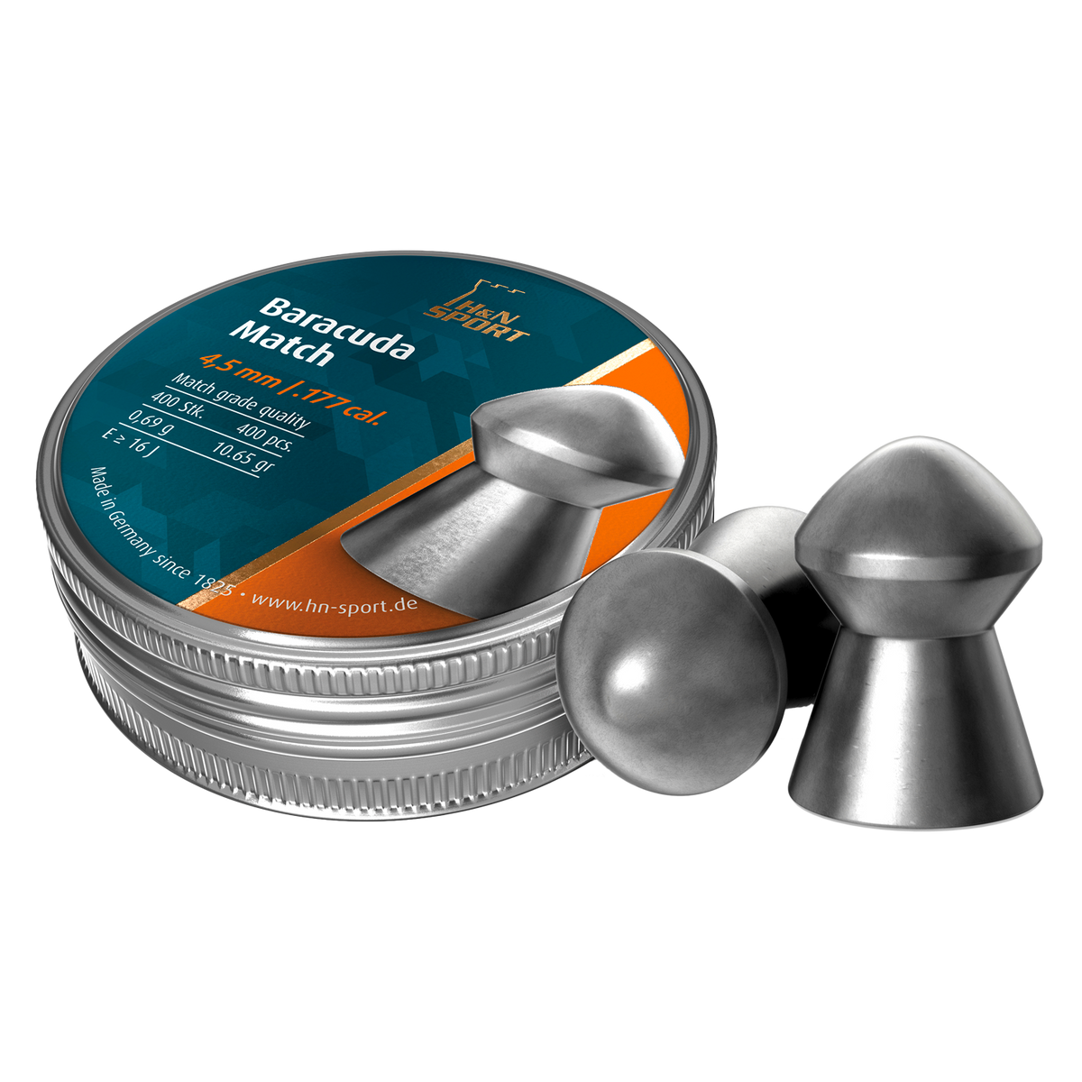 H&N Baracuda MATCH 4,5MM/.177