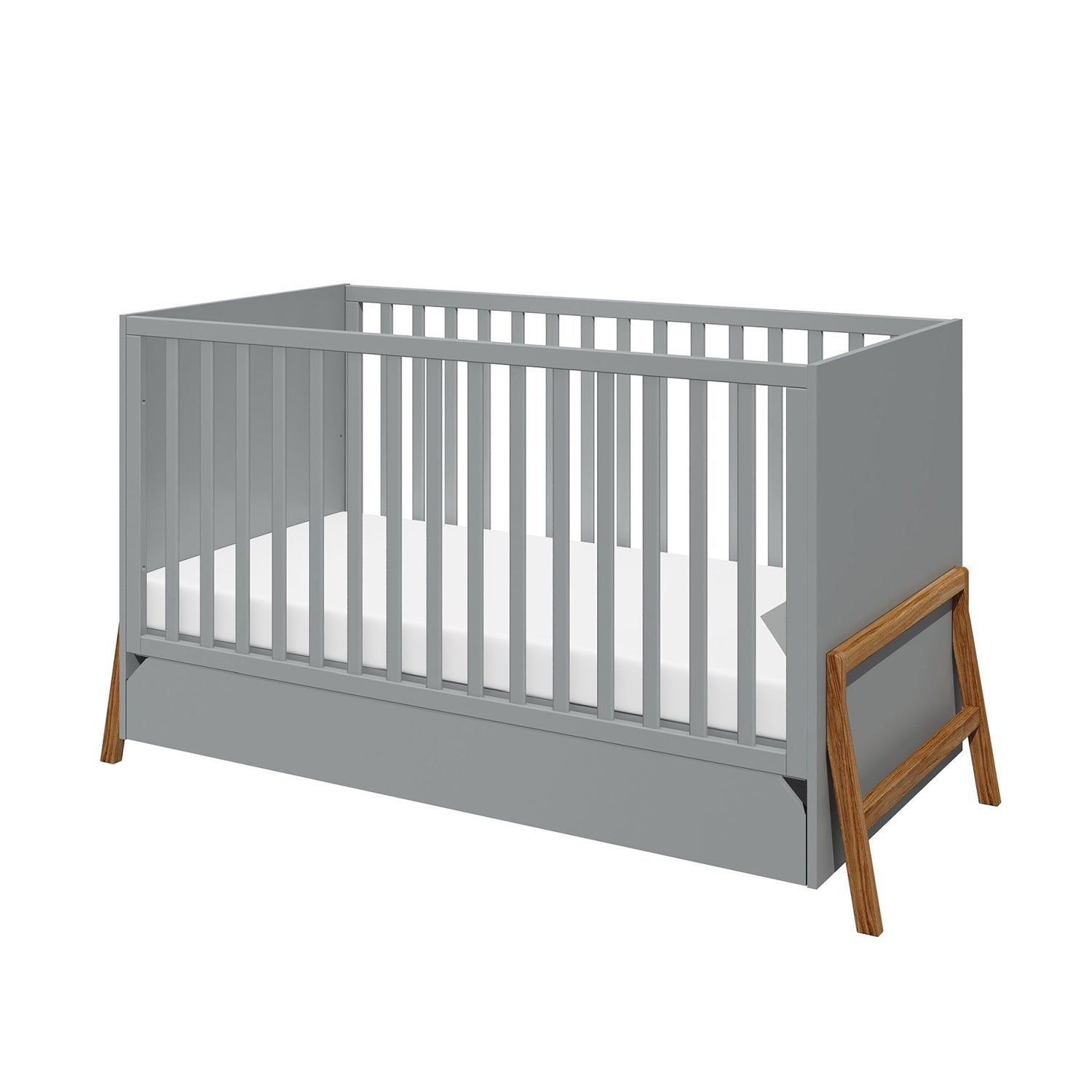 Bellamy Lotta krevet 140x70 cm, grey
