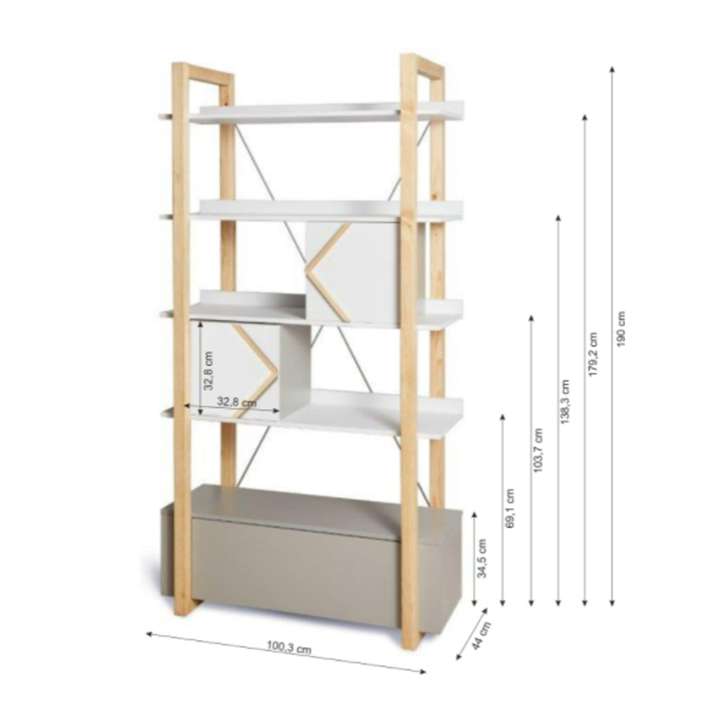 Bellamy Pinette regal za knjige