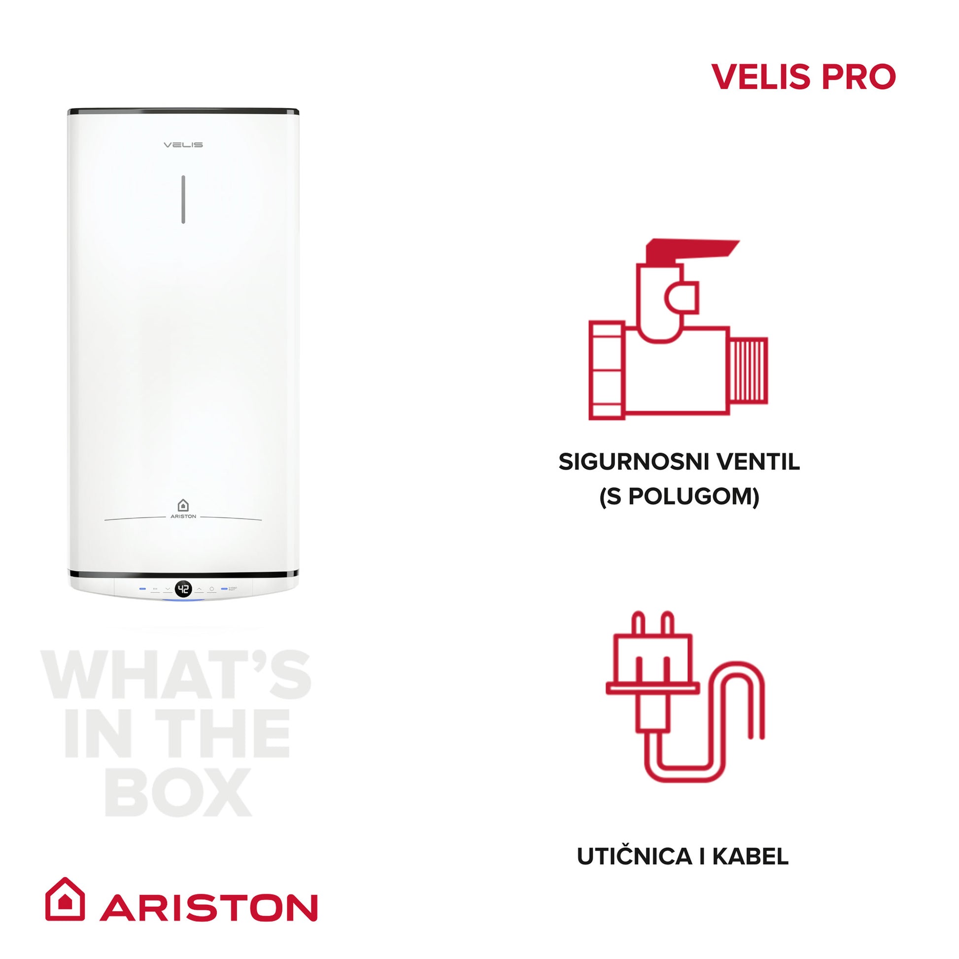 Bojler Ariston Velis Pro 100L