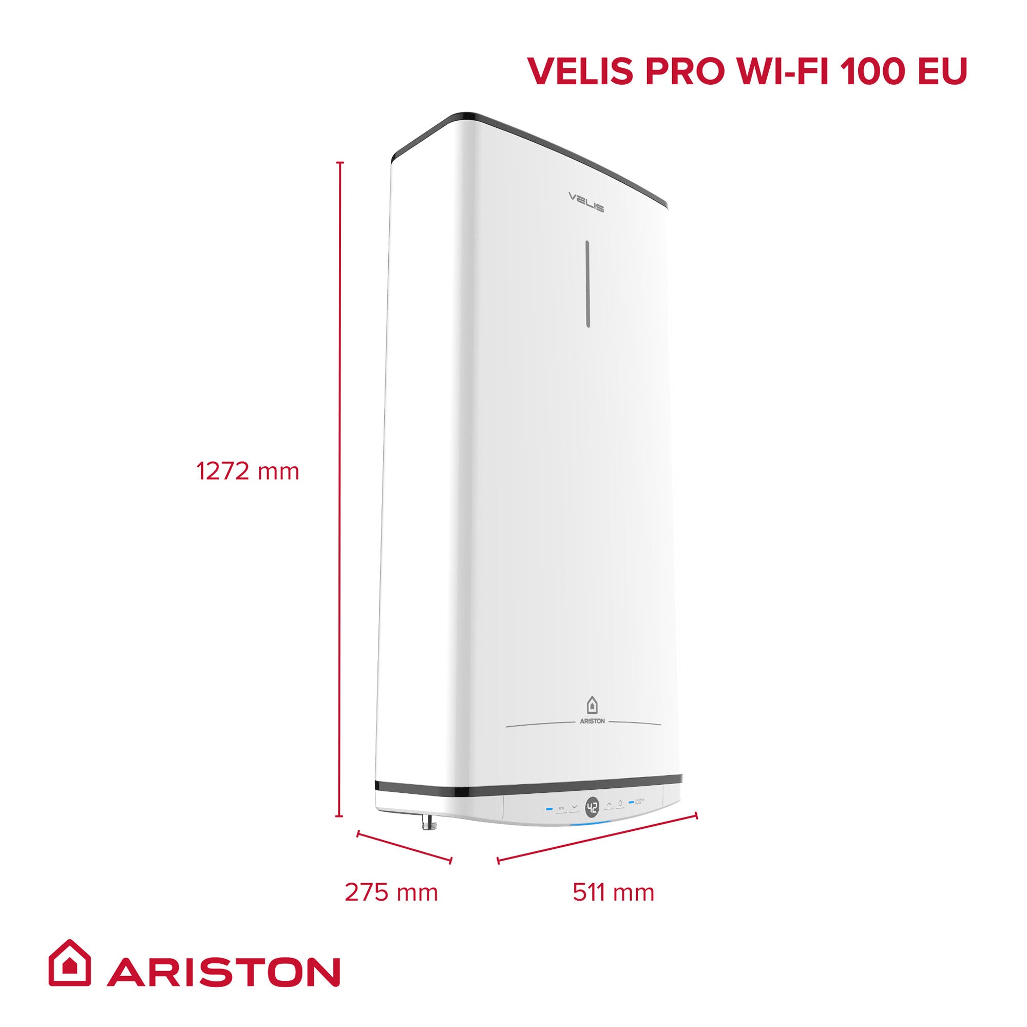Bojler Ariston Velis Pro WI-FI 100L