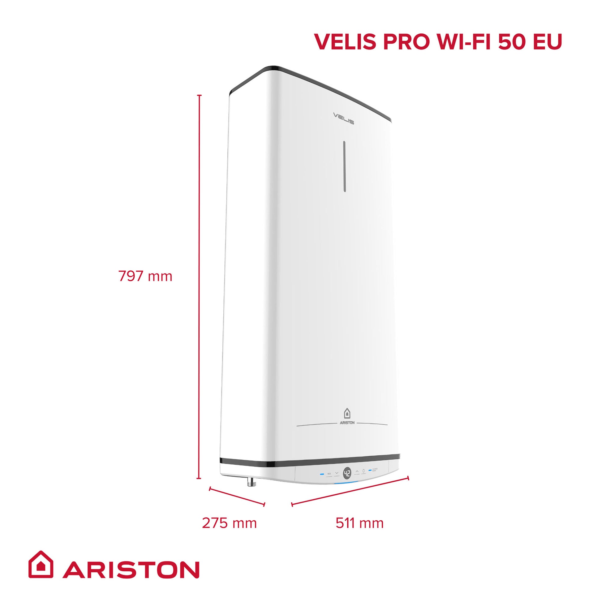 Bojler Ariston Velis Pro WI-FI 50l