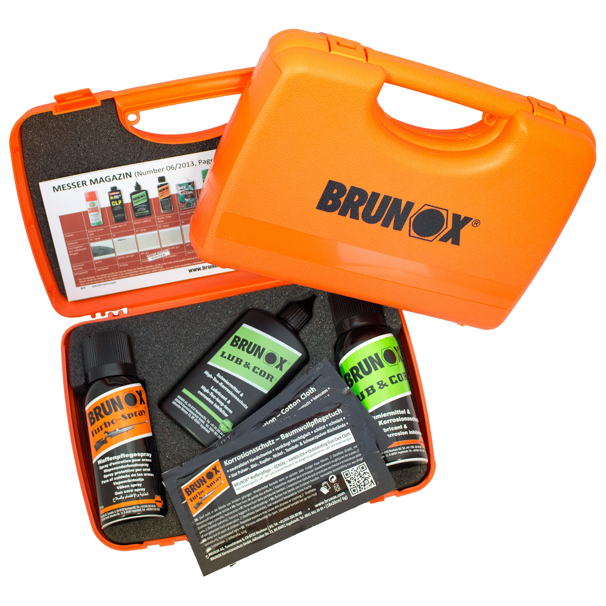 Brunox gun care set za čišćenje oružja
