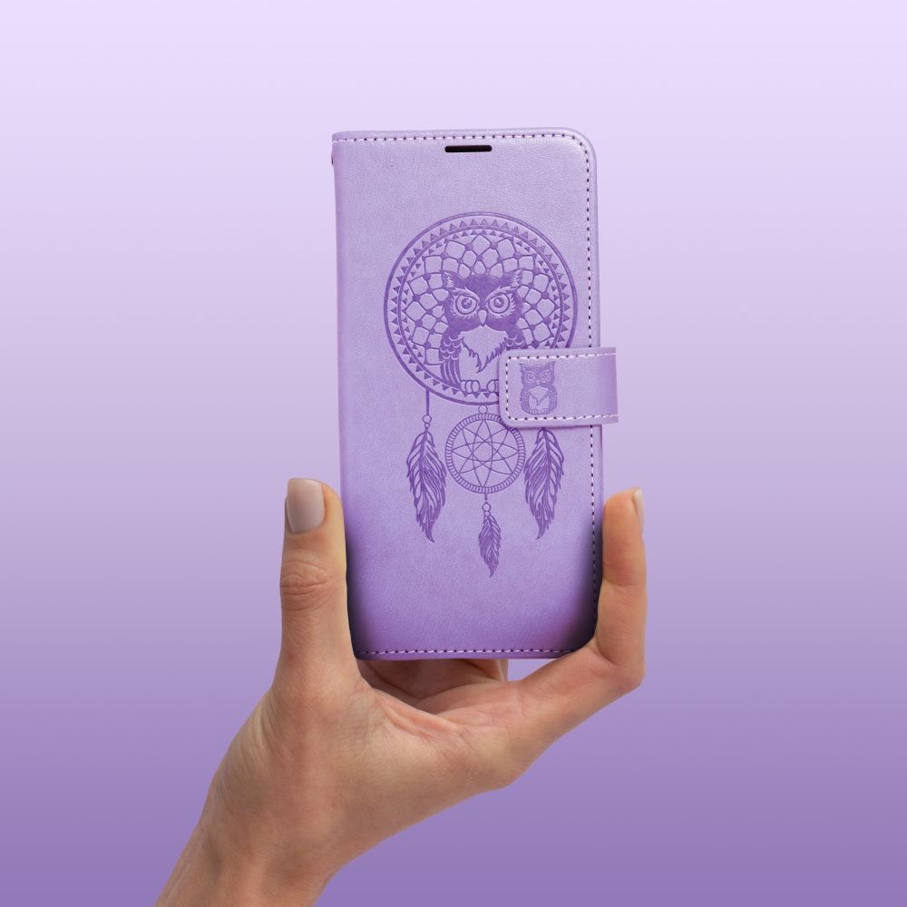 Forcell MEZZO Book pouzdro pro IPHONE 7 / 8 / SE 2020 / SE 2022 dreamcatcher purple