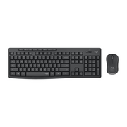 Logitech MK295 Silent Wireless Combo tipkovnica Miš priložen USB QWERTY US Međunarodna Grafit