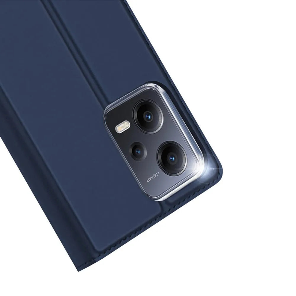 DUX DUCIS Skin Pro – flipové pouzdro pro Redmi Note 12 5G modré