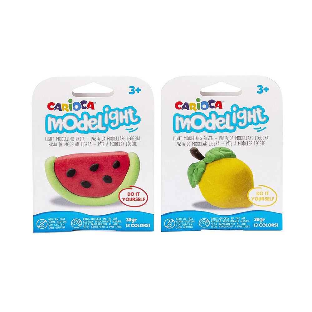 Carioca Modelight voće – lagani plastelin za djecu 30g Limun