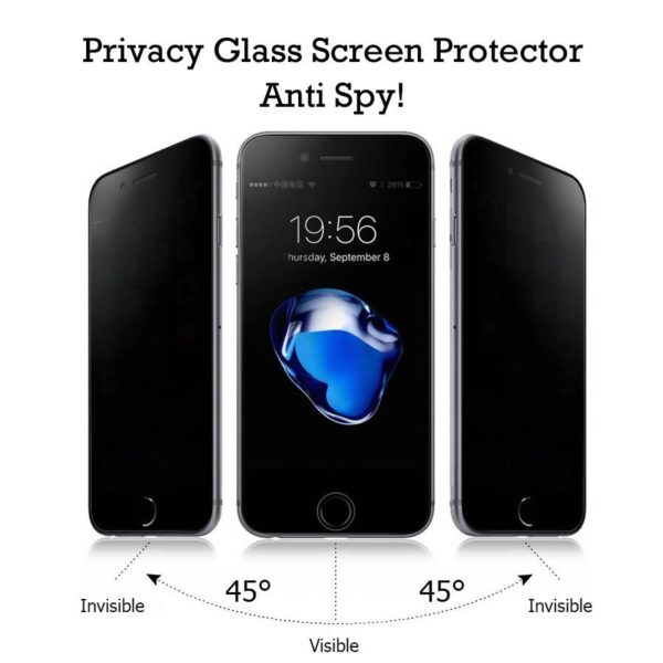 Anti-Spy zaštitno staklo za iPhone XS Max