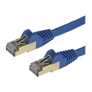 StarTech.com 6ASPAT50CMBL kabel za umrežavanje Plavo 0,5 m Cat6a U/FTP (STP)