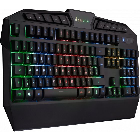 Verbatim KingPin tipkovnica Igranje USB + Bluetooth QWERTY Talijanski Crno