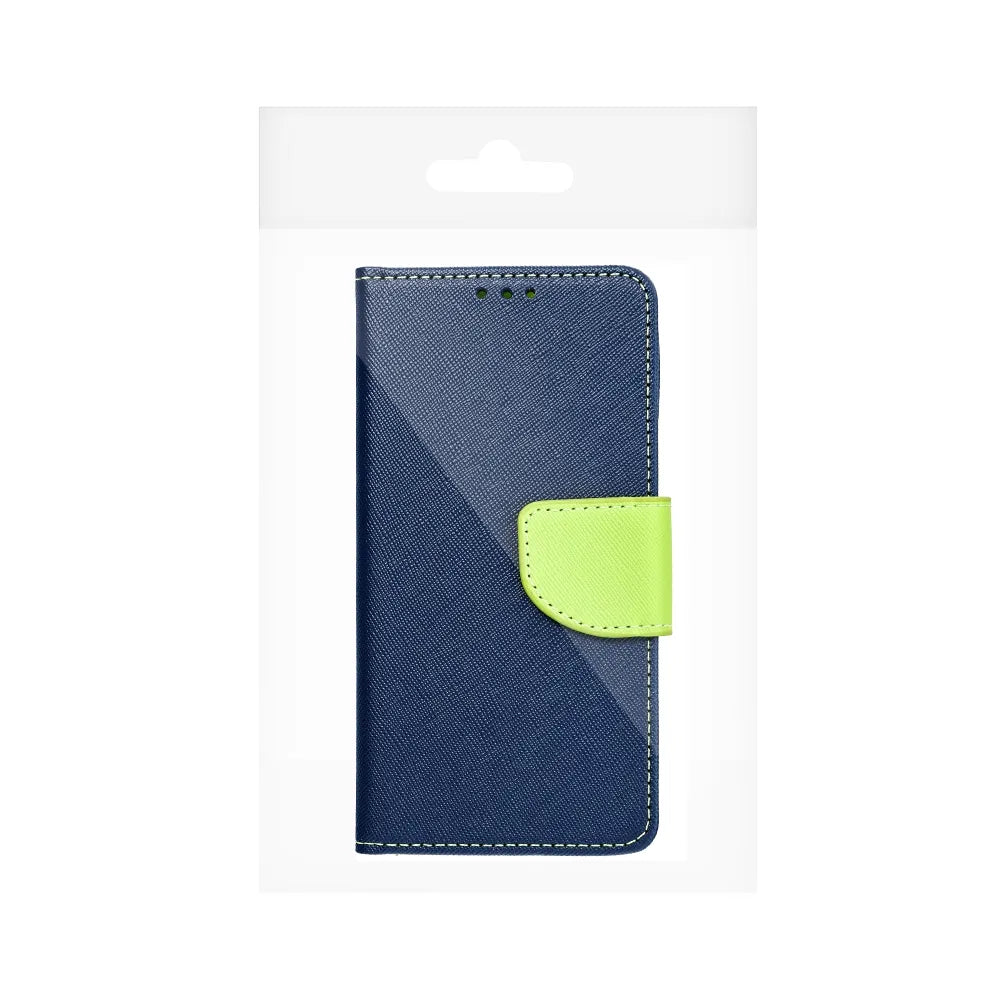 Fancy Book futrola za XIAOMI Redmi 13c / POCO C65 tamnoplava / limeta
