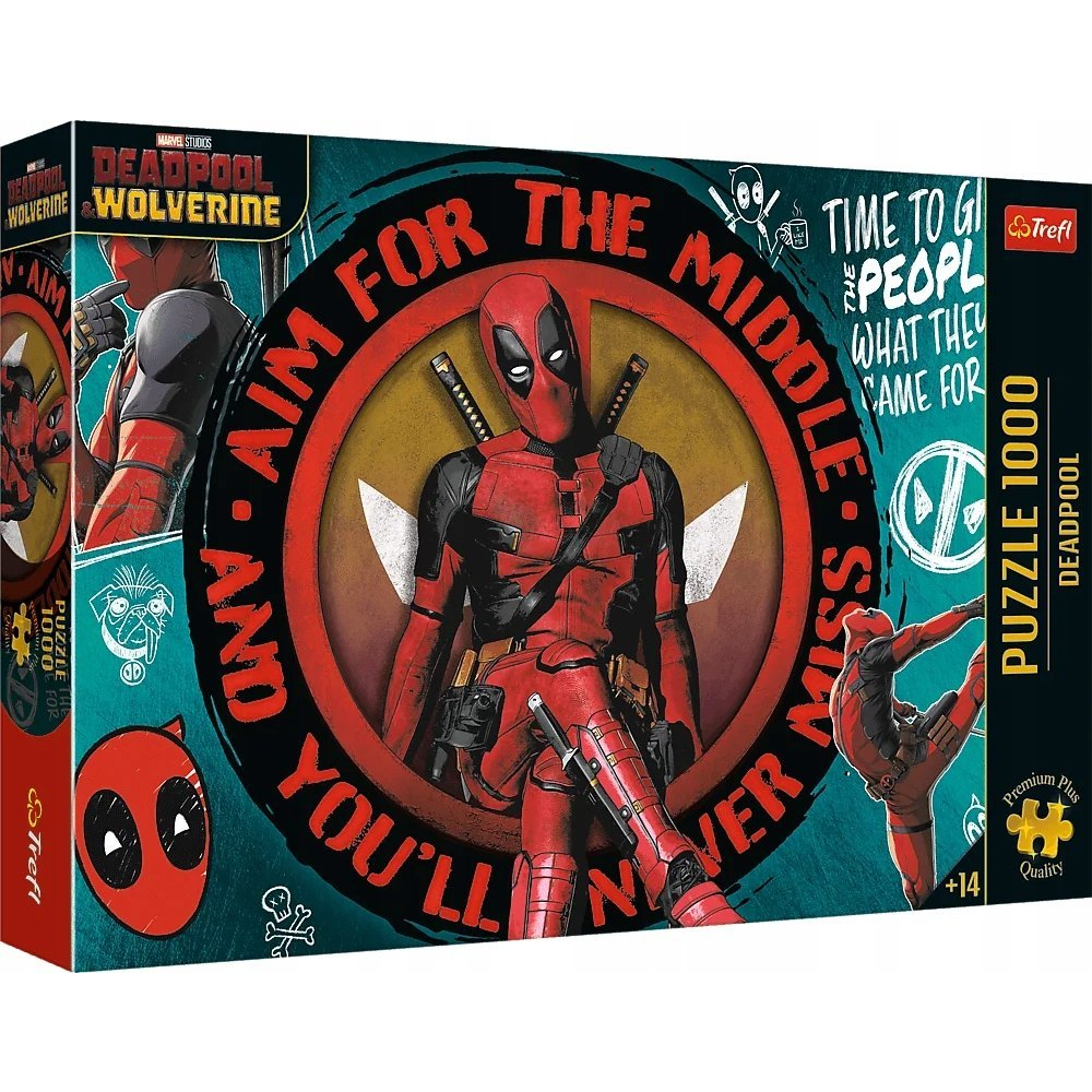 Trefl Premium Plus Quality Deadpool Slagalica 1000 kom Video igra