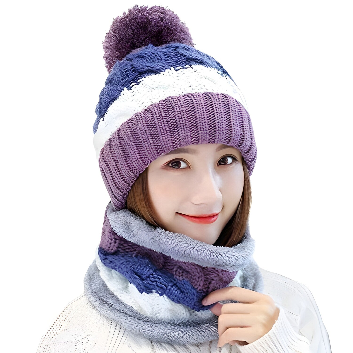 Kapa i Rubac oko vrata - Ljubičasta KP21303