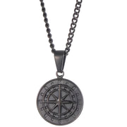Ogrlica Compass - Crna KP34230