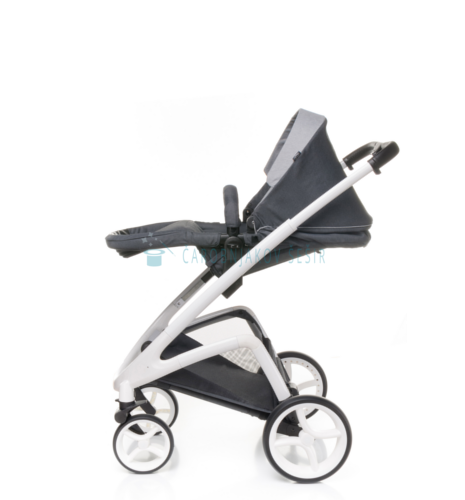 Cosmo 2u1 Dark Grey + MaxiCosi adapteri