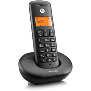 Motorola E201 DECT telefon Identifikacija poziva Crno