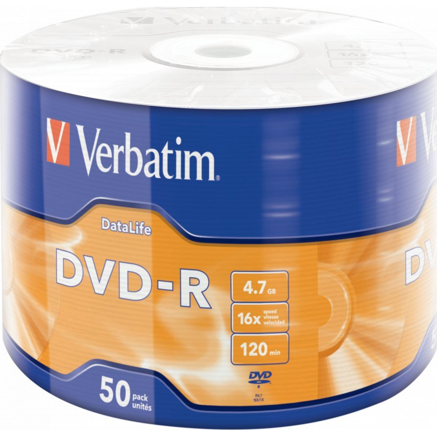 Verbatim 43791 prazni DVD 4,7 GB DVD-R 50 kom