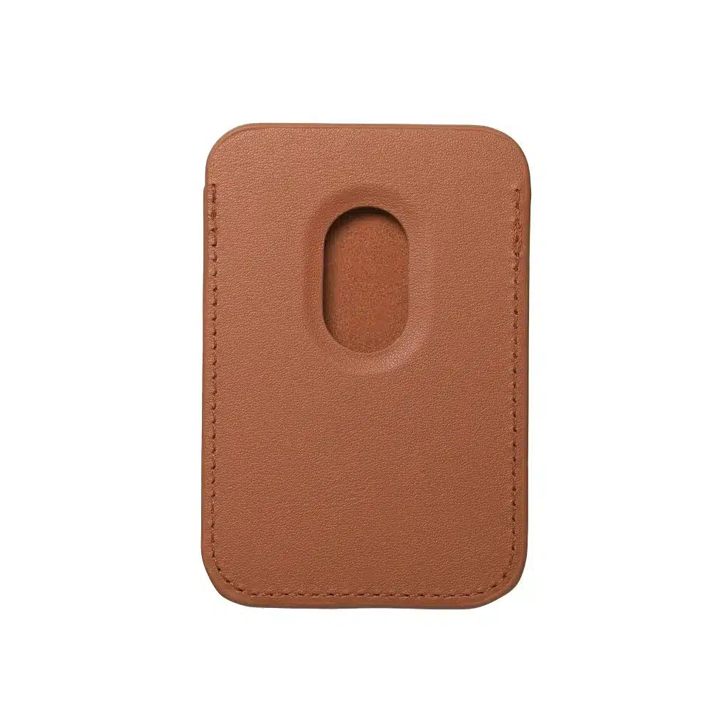 Kožený magnetický Mag Wallet hnědý