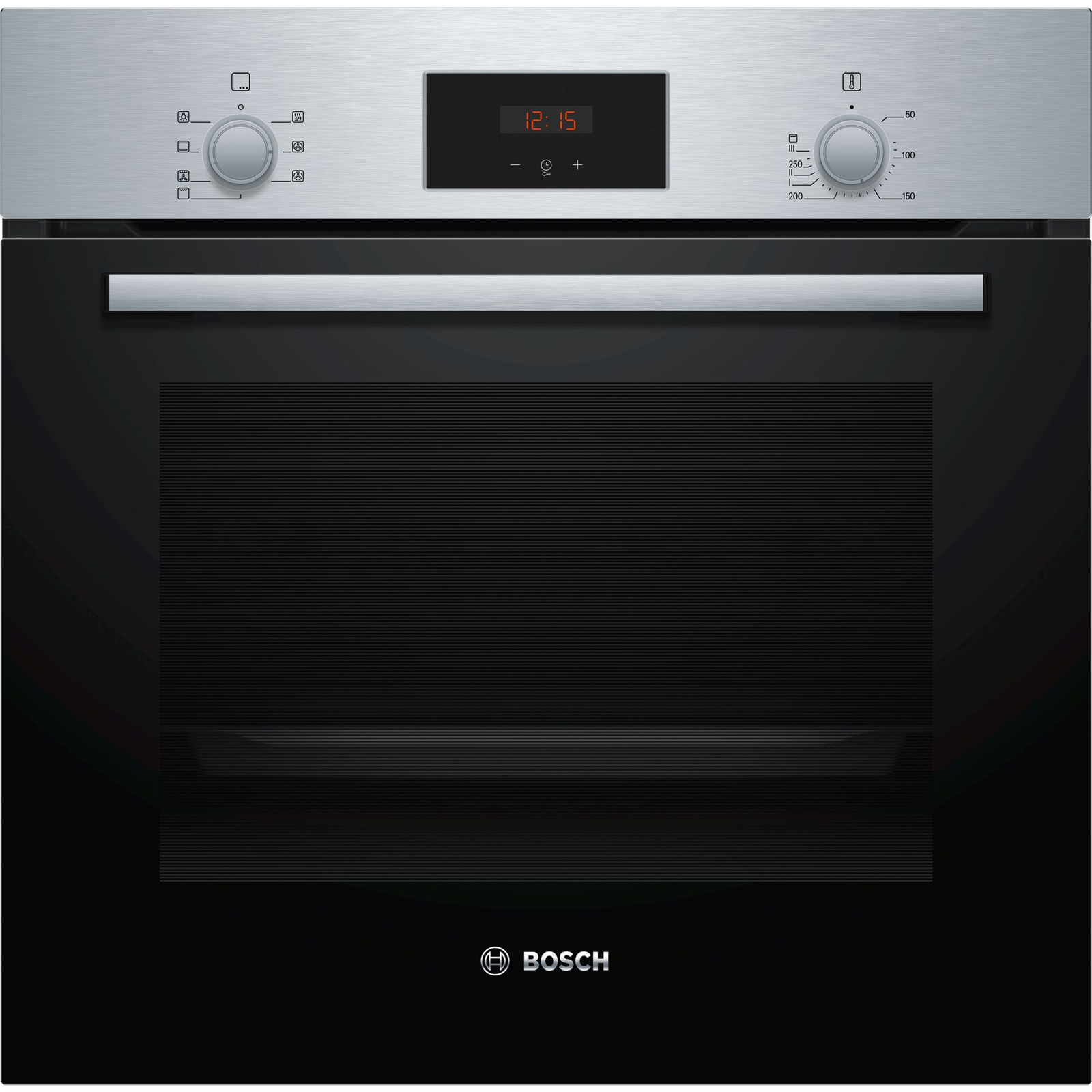 Bosch Serie 2 HBF133BR0 pećnica 66 L A Crno, Nehrđajući čelik
