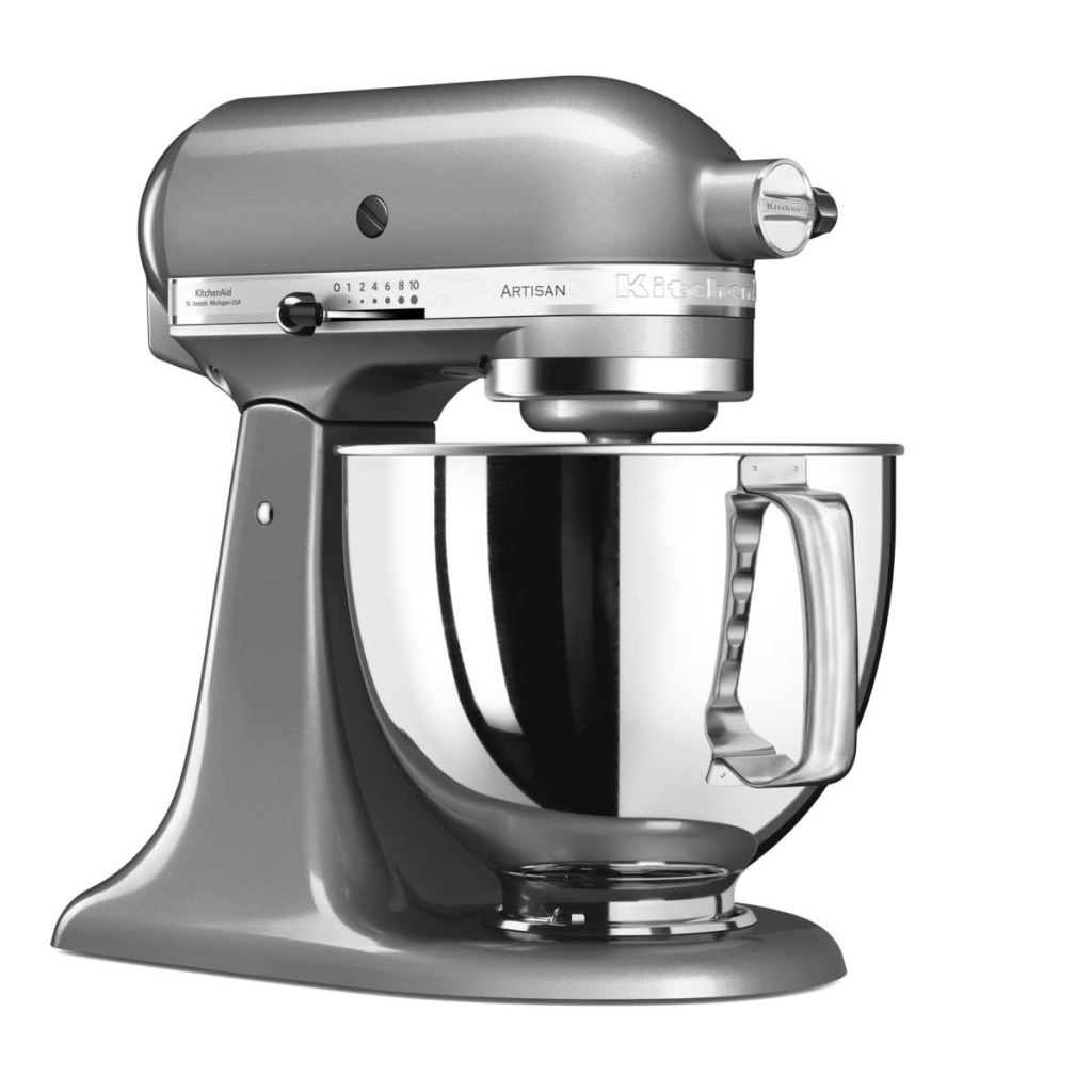 KitchenAid 5KSM125ECU Stojeći mikseri 300 W Srebro