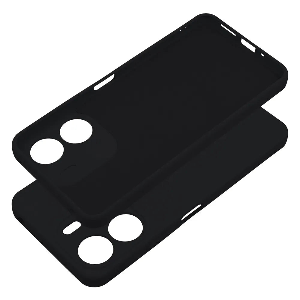 SILIKONSKA MASKA za XIAOMI Redmi 13C / POCO C65 črna