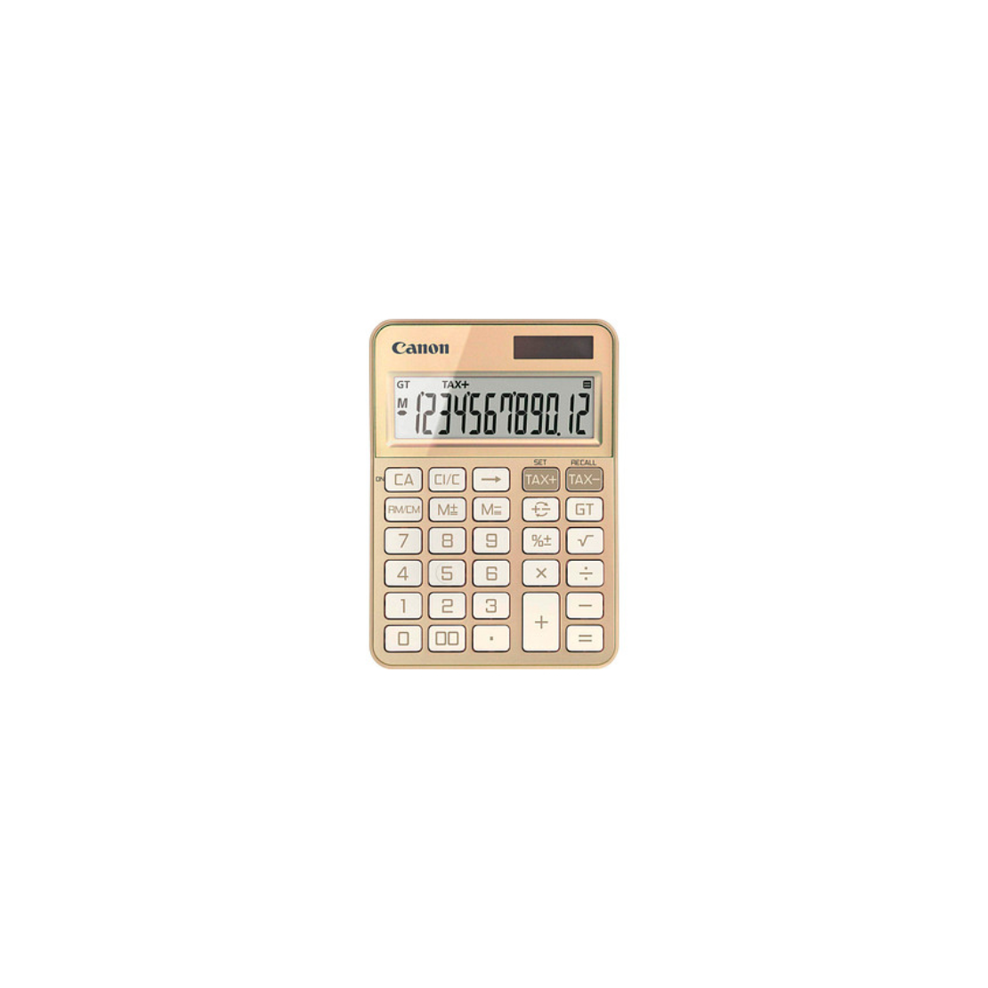 Canon KS-125KB kalkulator Stolno računalo Osnovni kalkulatori Zlatno