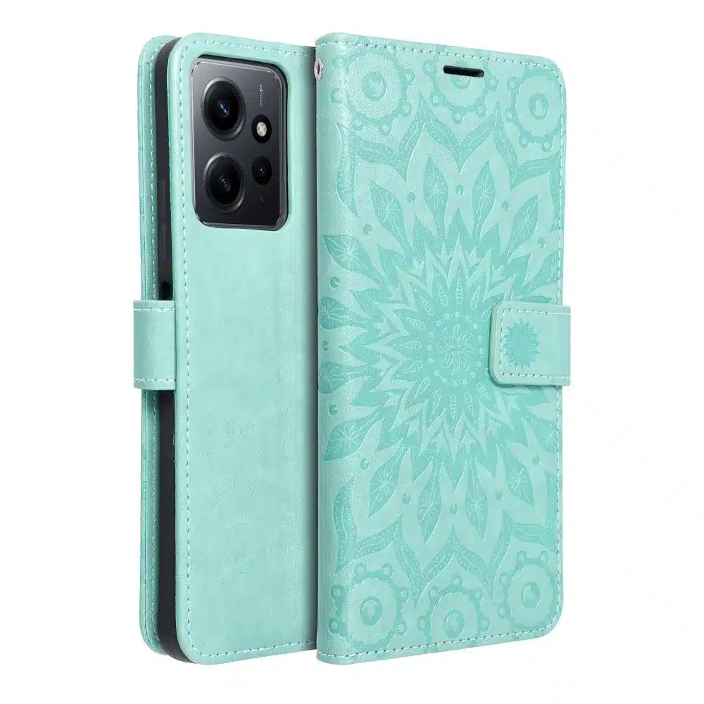 MEZZO Book pouzdro pro XIAOMI Redmi NOTE 12 4G mandala green