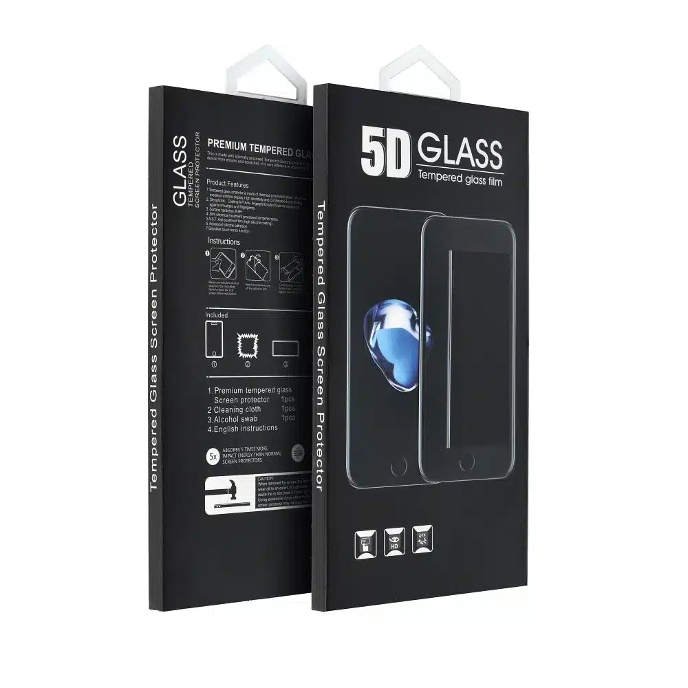 5D Full Glue kaljeno staklo za Xiaomi Redmi Note 14S - sa crnim rubom