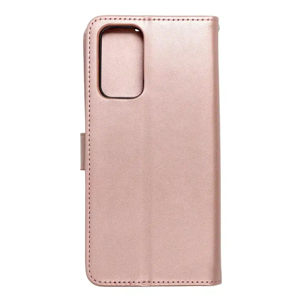 Pouzdro MEZZO Book na XIAOMI Redmi NOTE 10 Pro strom růžové zlato