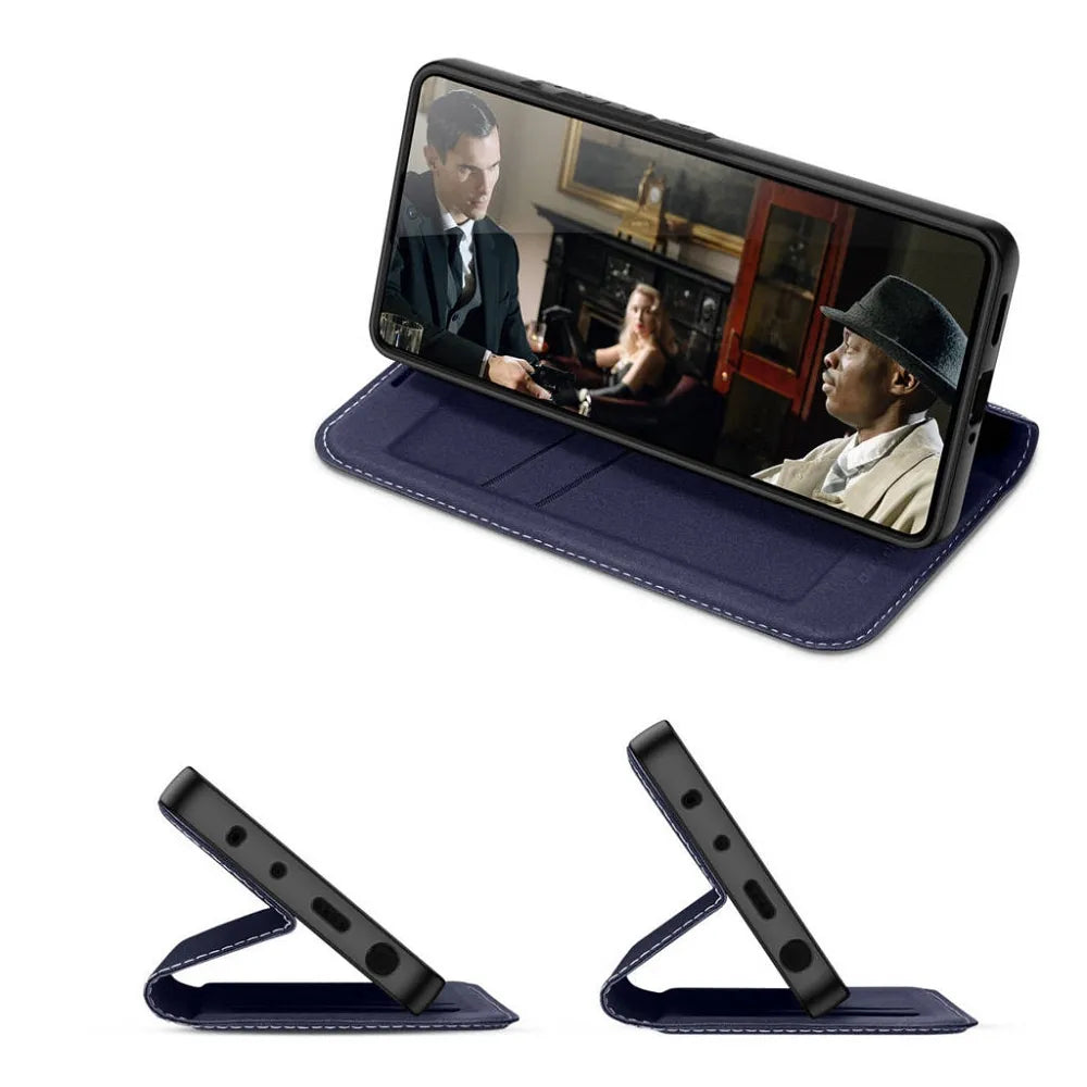 DUX DUCIS Skin X2 – flipové pouzdro pro Redmi Note 12 Pro 5G modrá
