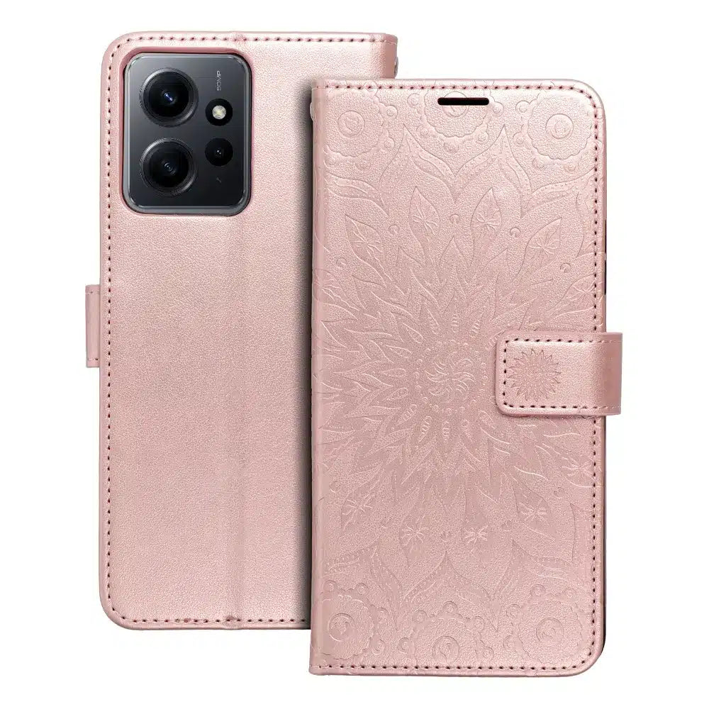 MEZZO Book case preklopna torbica za XIAOMI Redmi NOTE 12 4G mandala rose gold