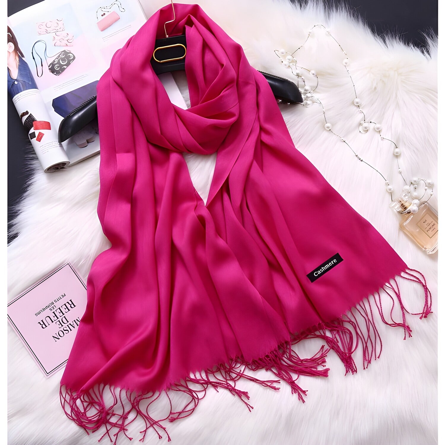 Šal DE-6975 - Ružičasta KP6975