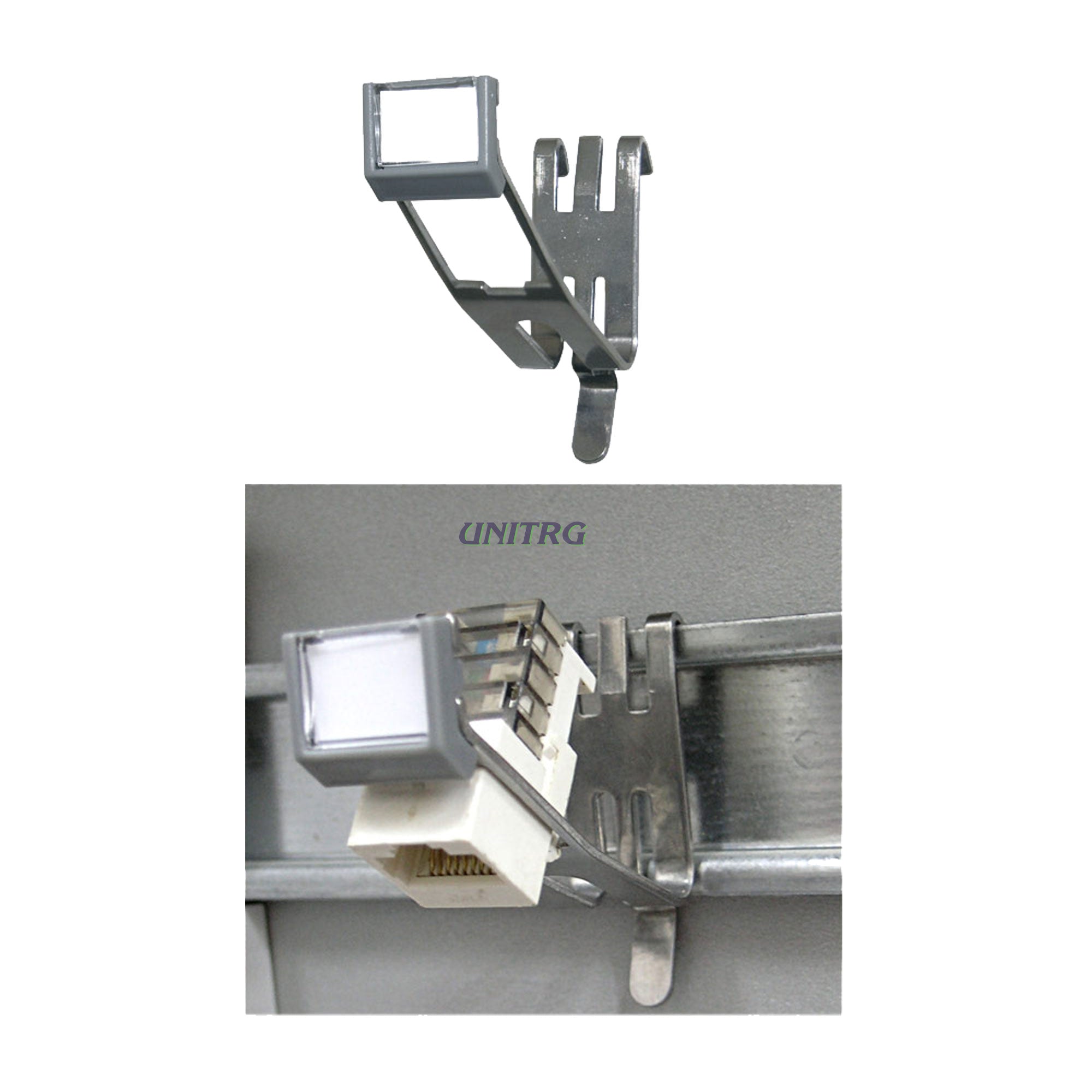 Nosač DIN rail keystone metalni