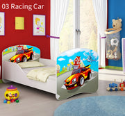 Dječji krevet ACMA s motivom 140x70 cm 03 Racing Car