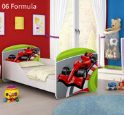 Dječji krevet ACMA s motivom 160x80 cm 06 Formula 1