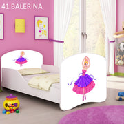 Dječji krevet ACMA s motivom 180x80 cm 41 Balerina