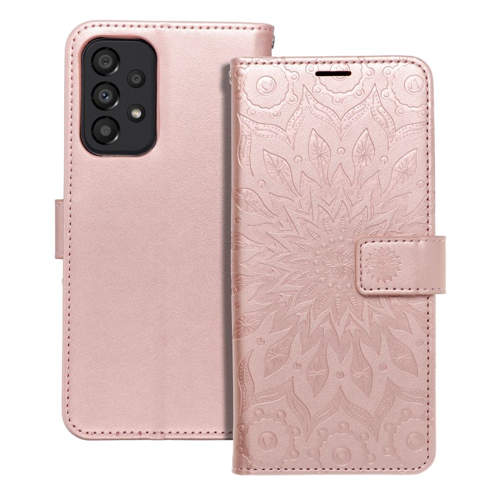 Forcell MEZZO Book case za SAMSUNG A33 5G mandala roze zlatna