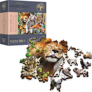 Trefl 20152 puzzle Konturna zagonetka 500 kom Životinje