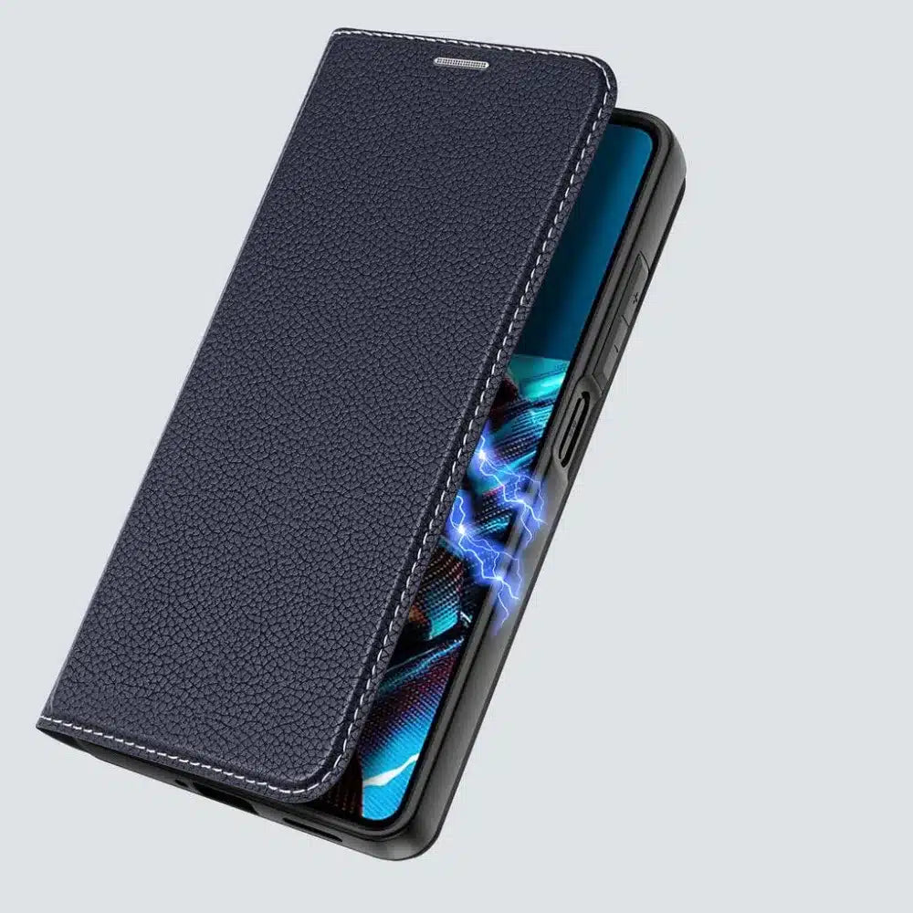 DUX DUCIS Skin X2 – flipové pouzdro pro Redmi Note 12 Pro 5G modrá