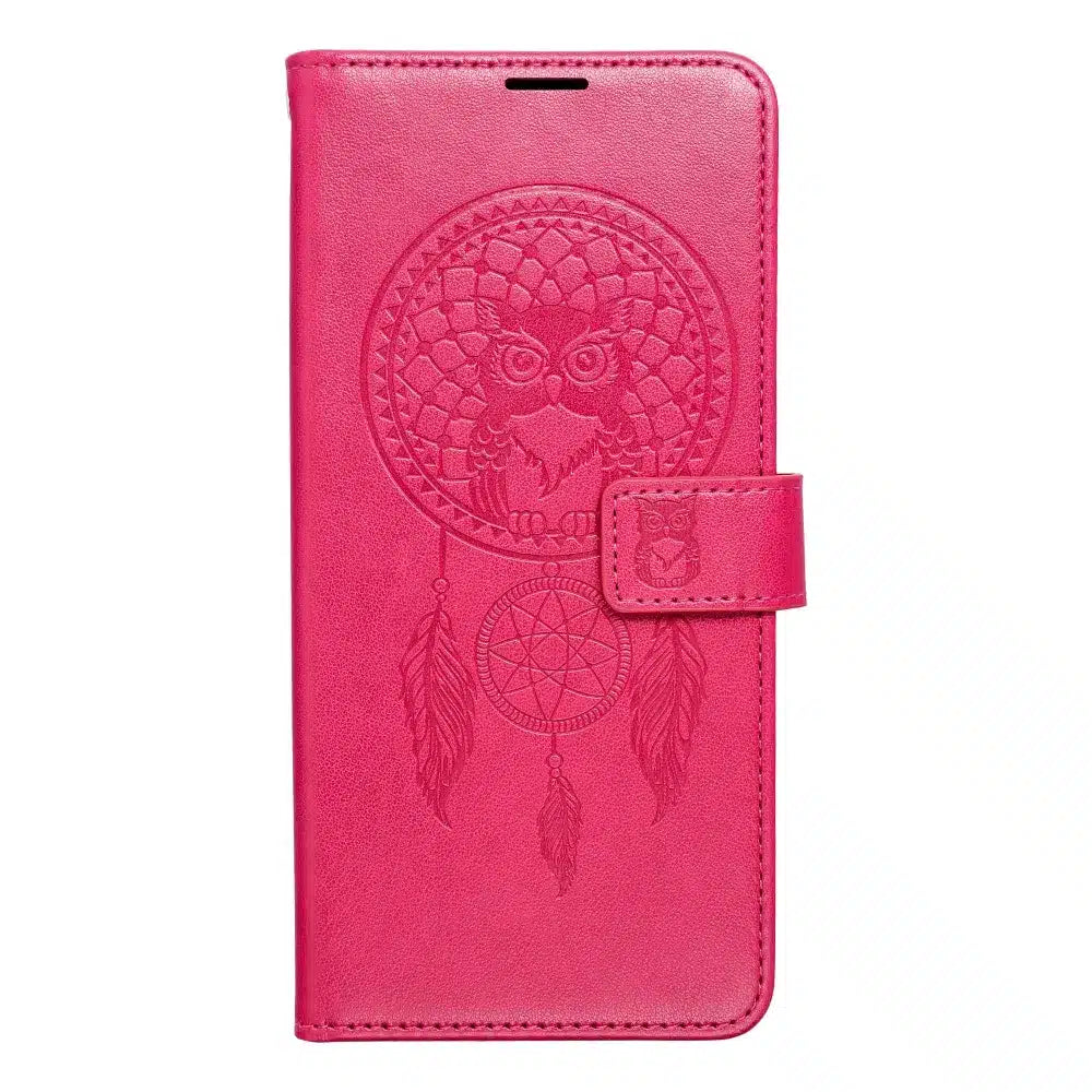 MEZZO Book case preklopna torbica za SAMSUNG GALAXY A14 4G / A14 5G dreamcatcher magenta